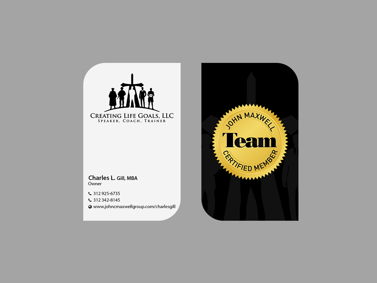 Business Card Design by Creations Box 2015 for Creating Life Goals LLC | Design #14434267