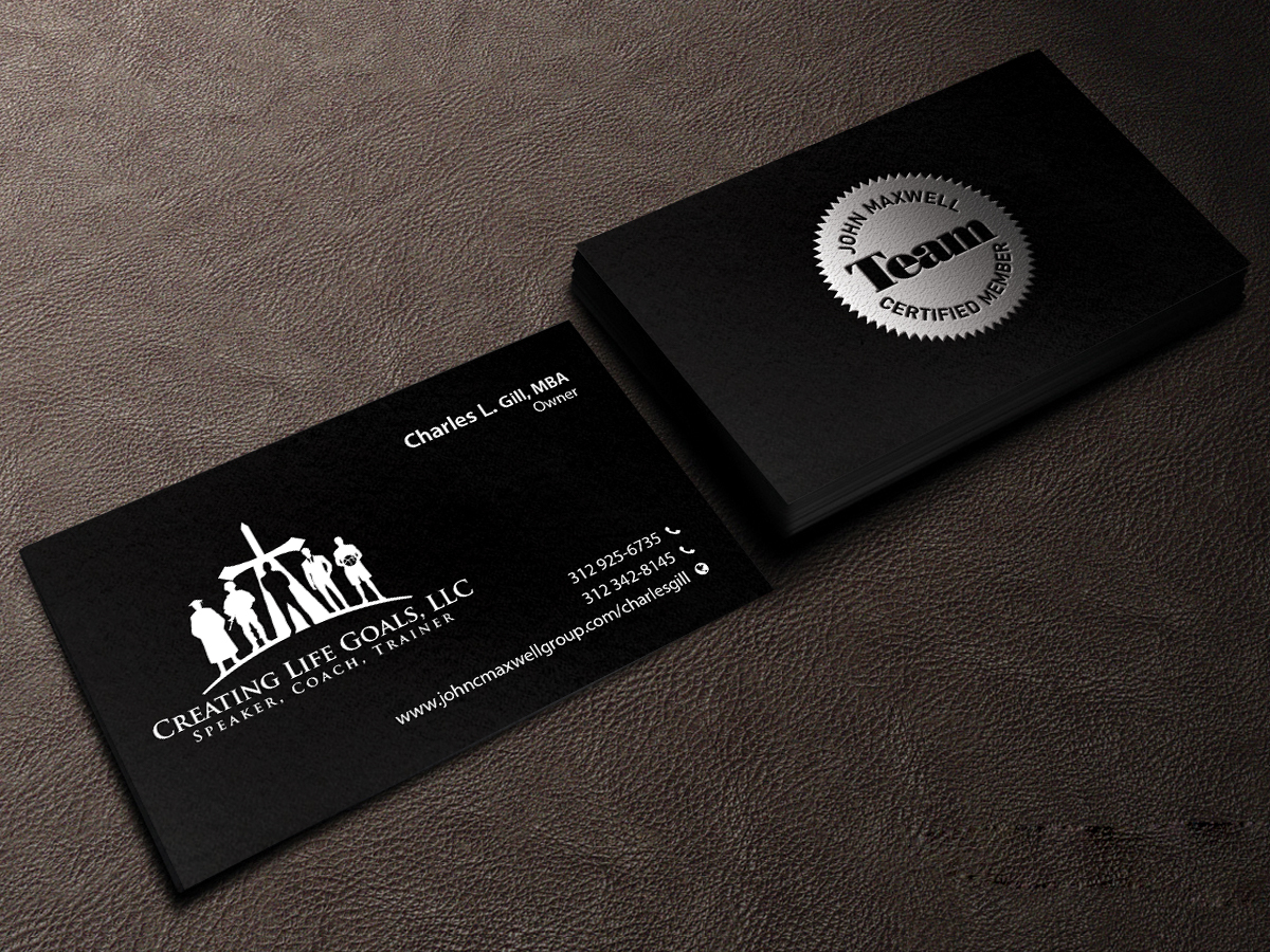Diseño de Tarjeta de Presentación por Creations Box 2015 para Creating Life Goals LLC | Diseño #14434269