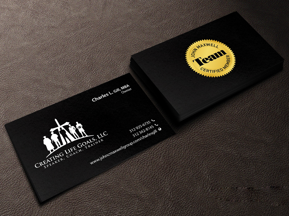 Business Card Design by Creations Box 2015 for Creating Life Goals LLC | Design #14434271