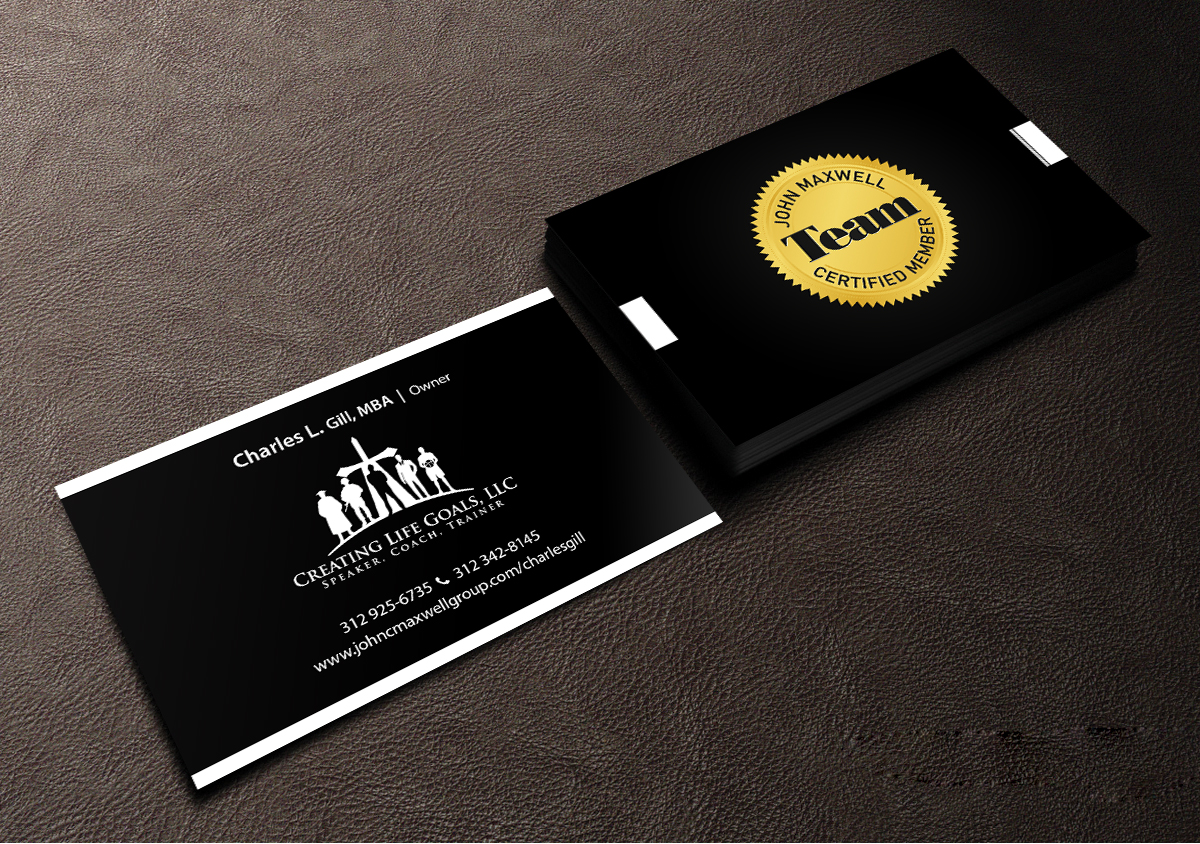 Diseño de Tarjeta de Presentación por Creations Box 2015 para Creating Life Goals LLC | Diseño #14434274