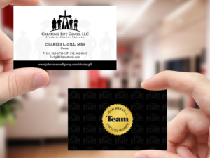 Business Card Design by Creations Box 2015 for Creating Life Goals LLC | Design: #14449766