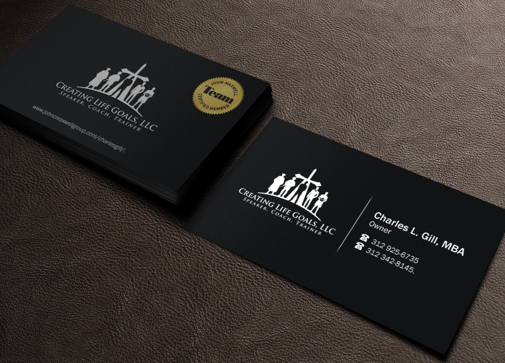 Diseño de Tarjeta de Presentación por Brand aid para Creating Life Goals LLC | Diseño #14428241