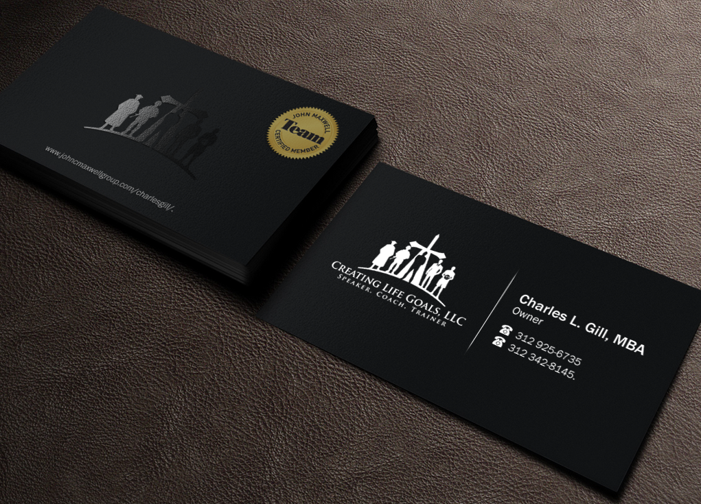 Diseño de Tarjeta de Presentación por Brand aid para Creating Life Goals LLC | Diseño #14428243