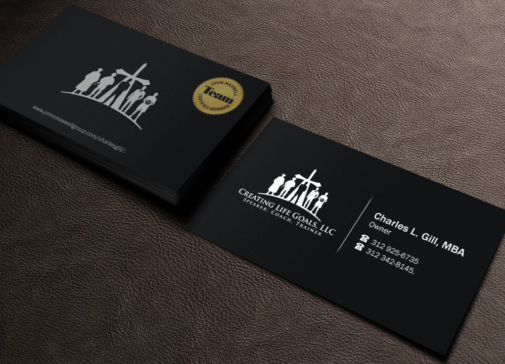 Business Card Design by Brand aid for Creating Life Goals LLC | Design #14428245