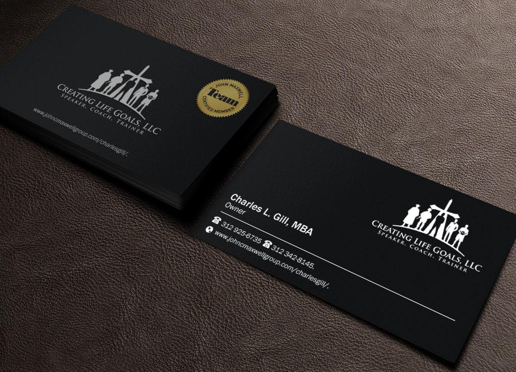 Design de Carte de Visite par Brand aid pour Creating Life Goals LLC | Design #14428253