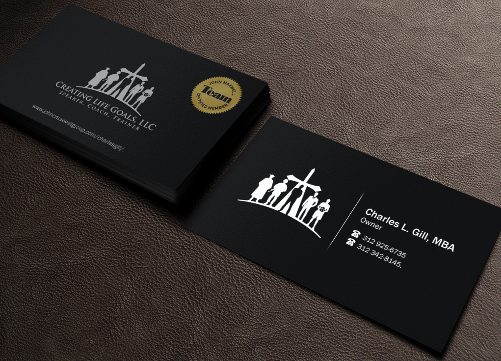 Visitenkarten-Design von Brand aid für Creating Life Goals LLC | Design #14428256