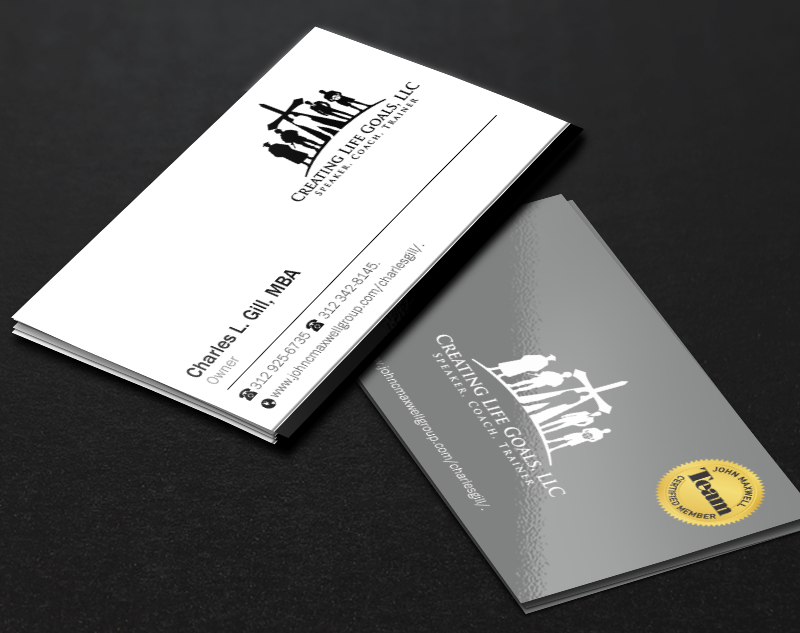 Diseño de Tarjeta de Presentación por Brand aid para Creating Life Goals LLC | Diseño #14428260