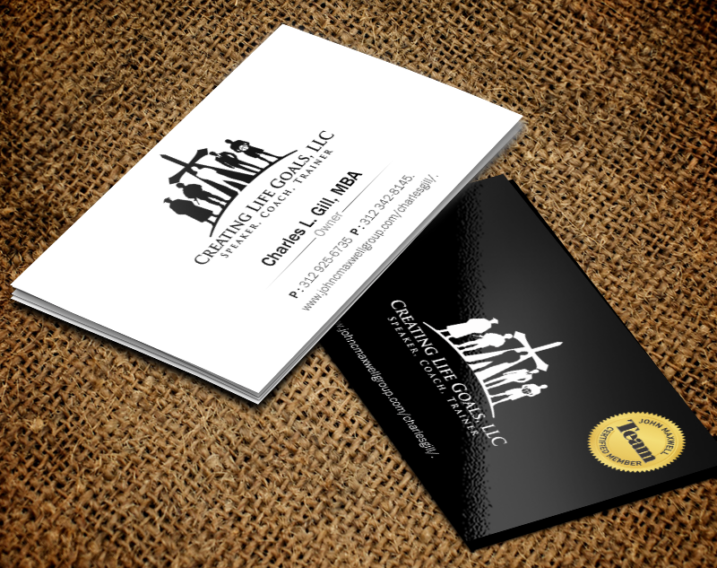 Business Card Design by Brand aid for Creating Life Goals LLC | Design #14428271