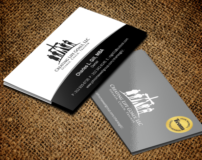 Diseño de Tarjeta de Presentación por Brand aid para Creating Life Goals LLC | Diseño #14449158