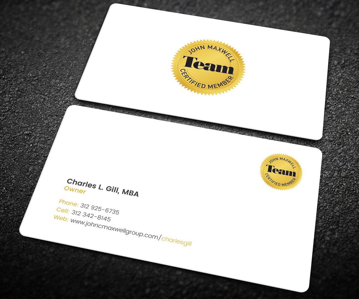 Visitenkarten-Design von Graphic Flame für Creating Life Goals LLC | Design #14424479