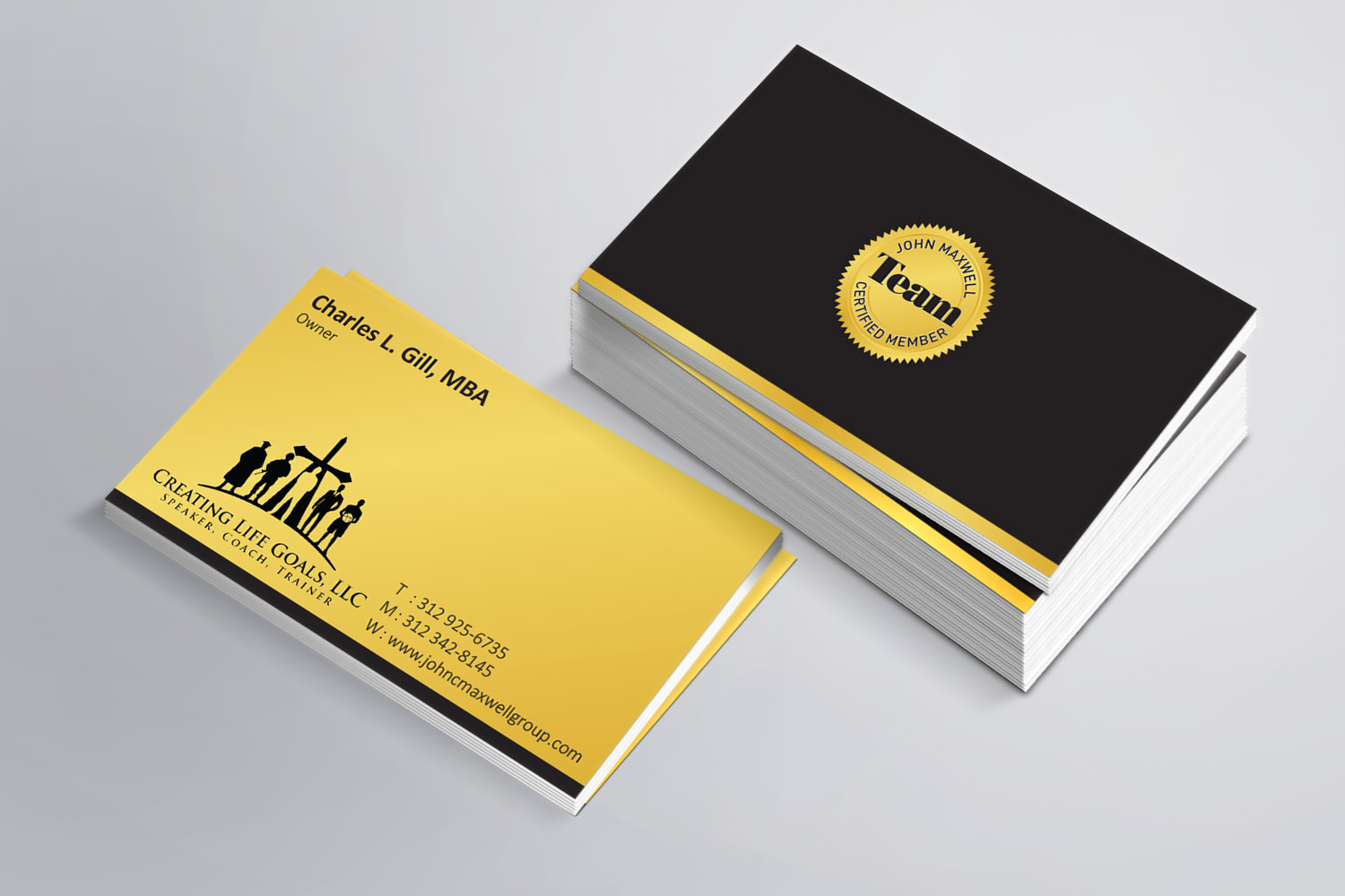 Design de Carte de Visite par Payel Paul pour Creating Life Goals LLC | Design #14430265