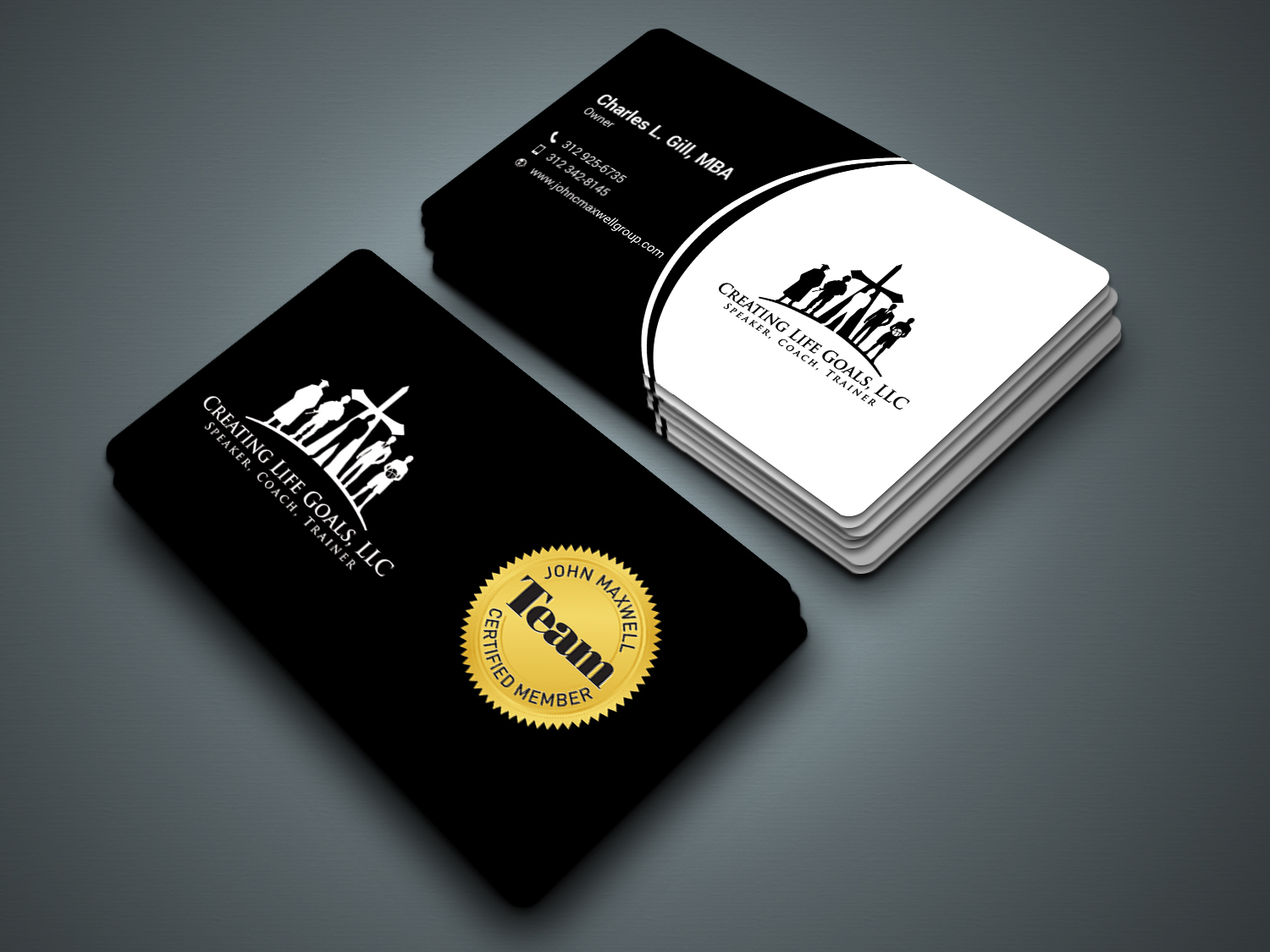 Business Card Design by zahidrabby.bigc for Creating Life Goals LLC | Design #14450555