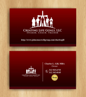 Business Card Design by IneseRo for Creating Life Goals LLC | Design #14415223