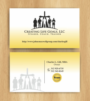 Business Card Design by IneseRo for Creating Life Goals LLC | Design: #14430346
