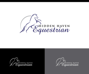 Logo Design by webeezine for Esther Ranch Equine Massage | Design: #13987933