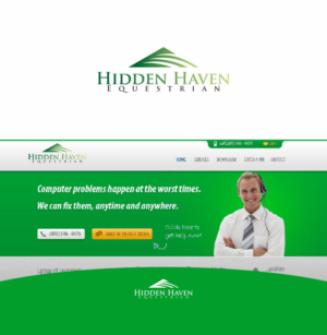 Design de Logo par Paulsein pour Esther Ranch Equine Massage | Design : #14011665