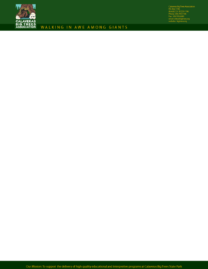 Design En-Tête par briliana pour Calaveras Big Trees Association | Design : #14021528