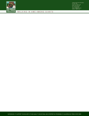 Design En-Tête par briliana pour Calaveras Big Trees Association | Design : #14042257