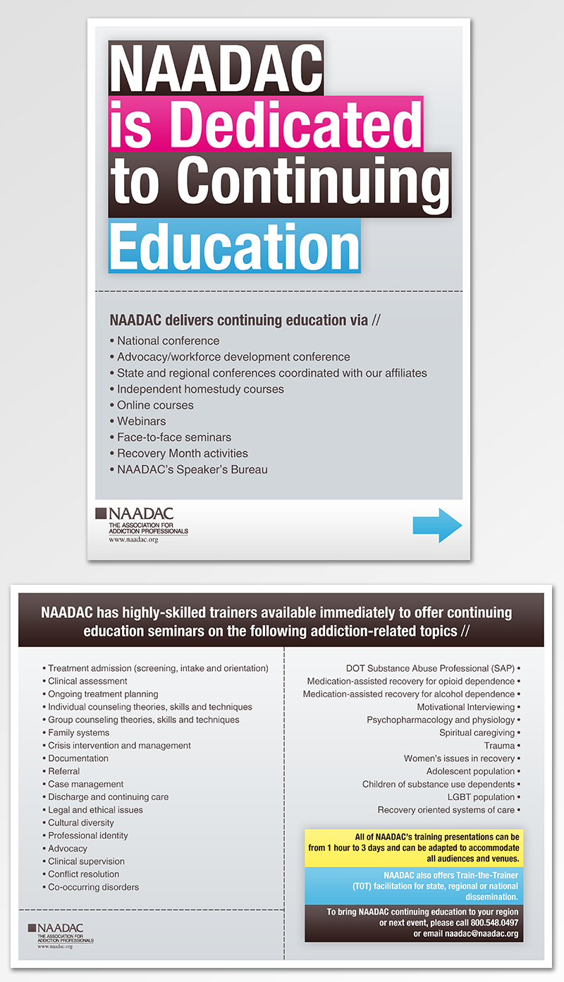 Design de Flyer par Attila pour NAADAC | Design #563828