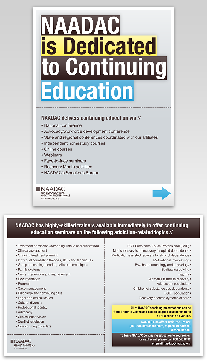 Design de Flyer par Attila pour NAADAC | Design #574141