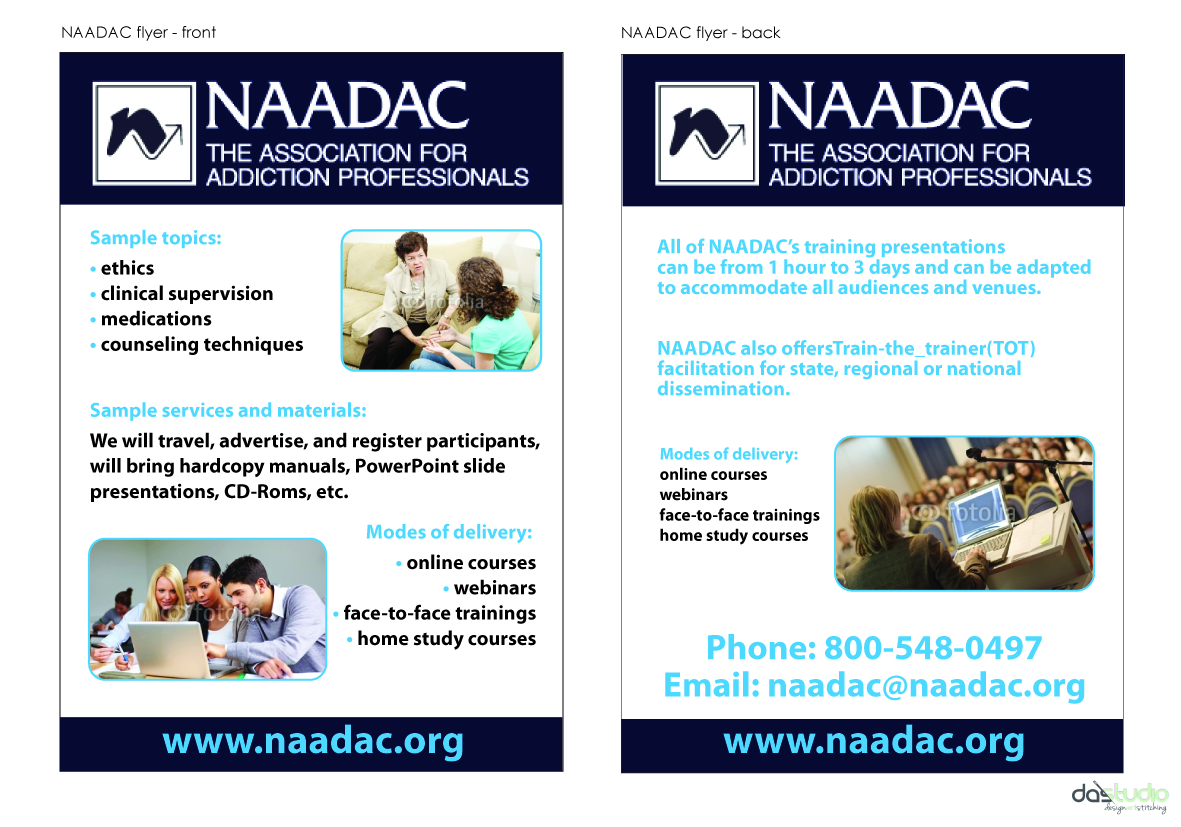 Design de Flyer par DAStudioDesigns pour NAADAC | Design #557520