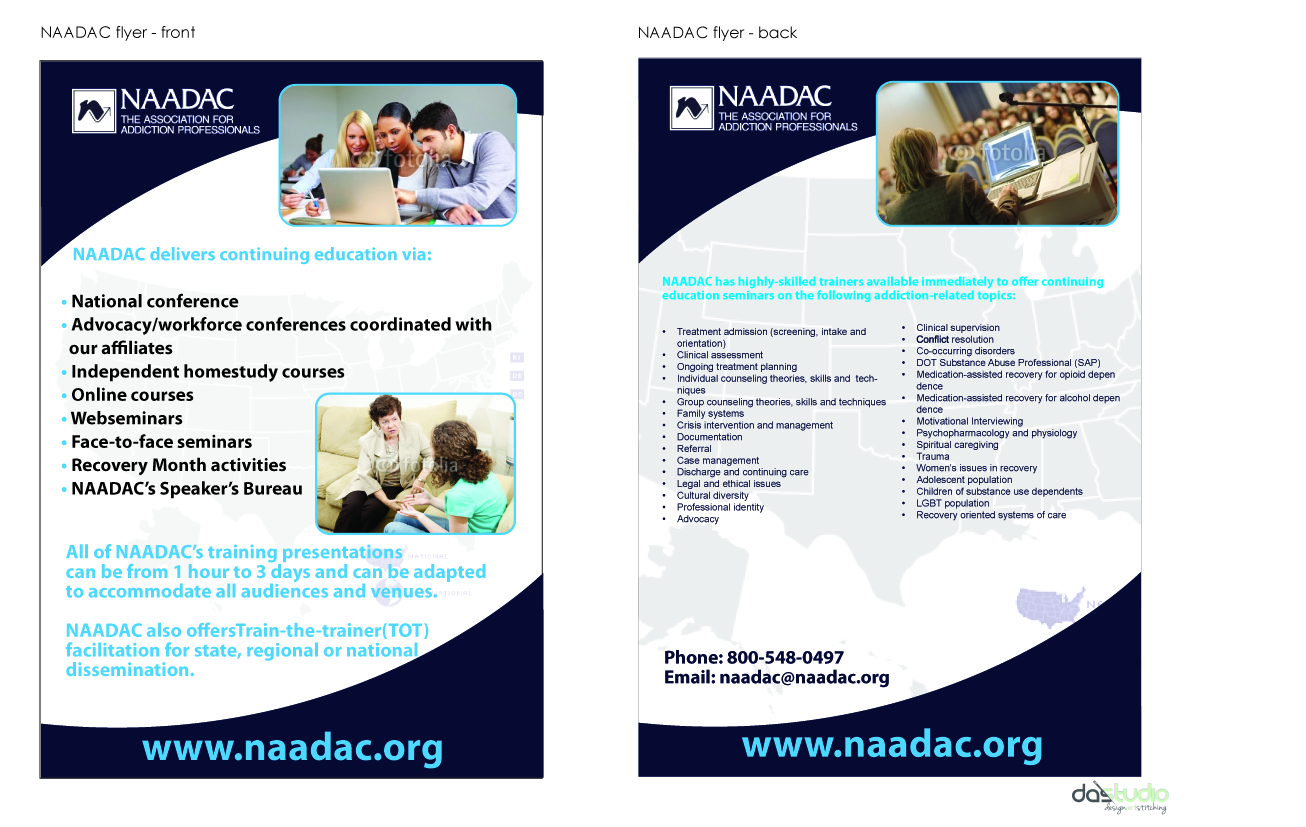 Design de Flyer par DAStudioDesigns pour NAADAC | Design #565540