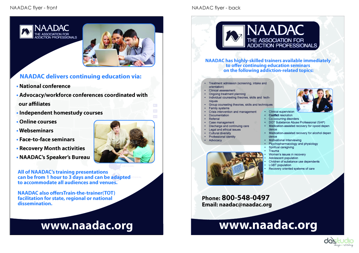 Flyer Design by DAStudioDesigns for NAADAC | Design #586548