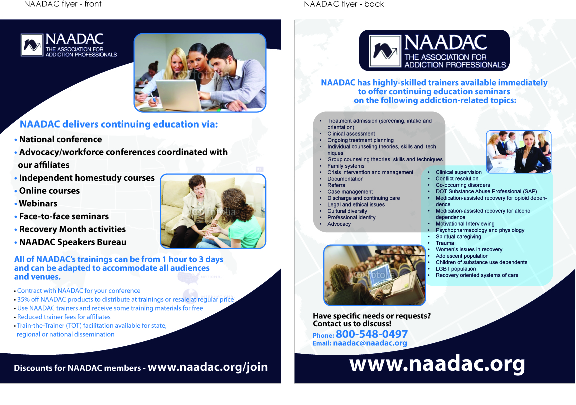 Design de Flyer par DAStudioDesigns pour NAADAC | Design #597494