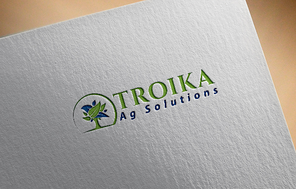 Logo Design by EGYPT KING for Troika Ag Solutions | Design #14083318
