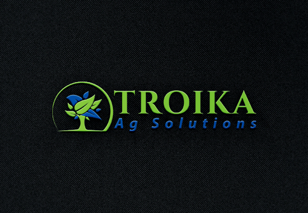 Logo Design by EGYPT KING for Troika Ag Solutions | Design #14083319