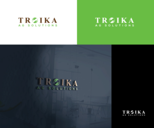 Logo Design by designeye for Troika Ag Solutions | Design: #14006958