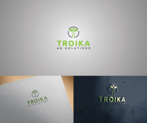 Logo Design by designeye for Troika Ag Solutions | Design #14068958