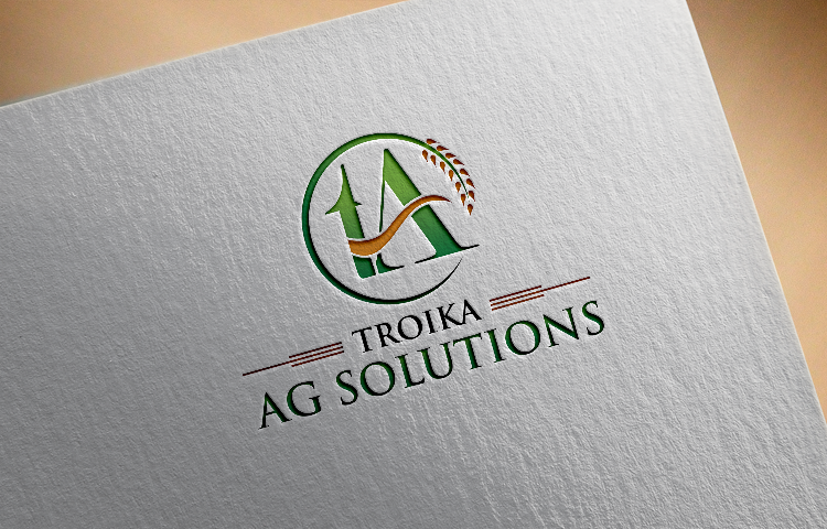 Diseño de Logo por Moat Sumona Afroz para Troika Ag Solutions | Diseño #14040631