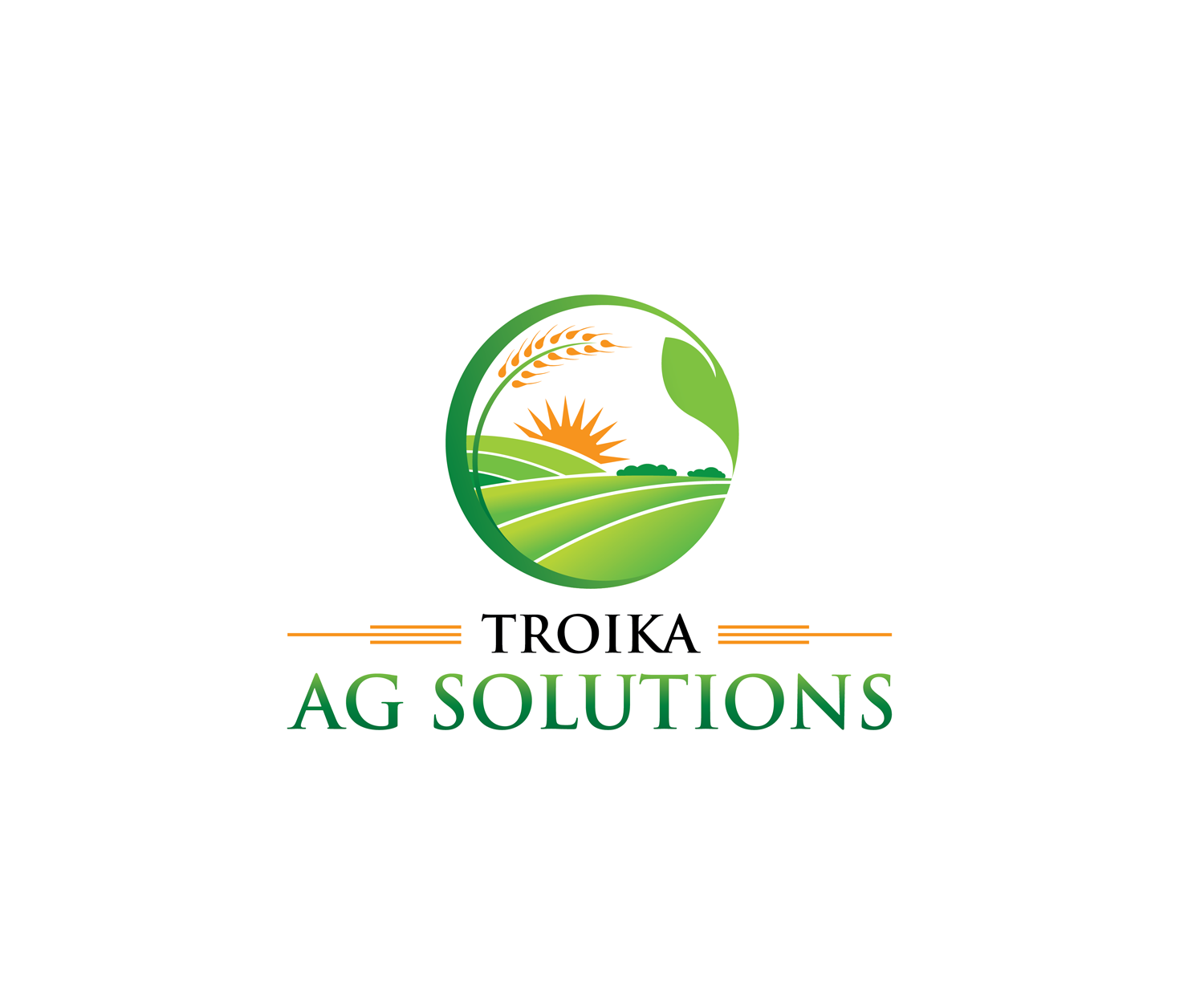 Diseño de Logo por Moat Sumona Afroz para Troika Ag Solutions | Diseño #14043394