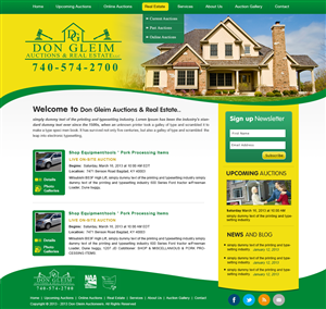 New Wordpress Design Project (Gleim)			