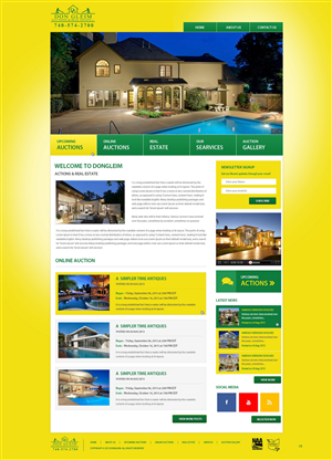 Wordpress Design by pb for AuctionServices.com, Inc. | Design: #2500351