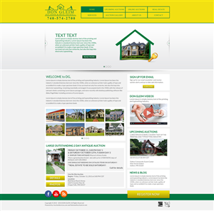 Wordpress Design by Impressive Solutions for AuctionServices.com, Inc. | Design: #2502541