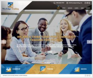 Web Design by -Marc- for Wu Edge Trading LLC. | Design: #14004946
