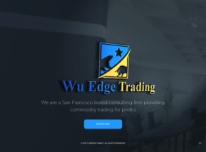 Web-Design von pb für Wu Edge Trading LLC. | Design: #14019516