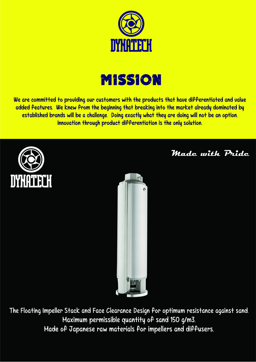 Poster Design by Ashish for Dynatech Pumps | Design #14013978