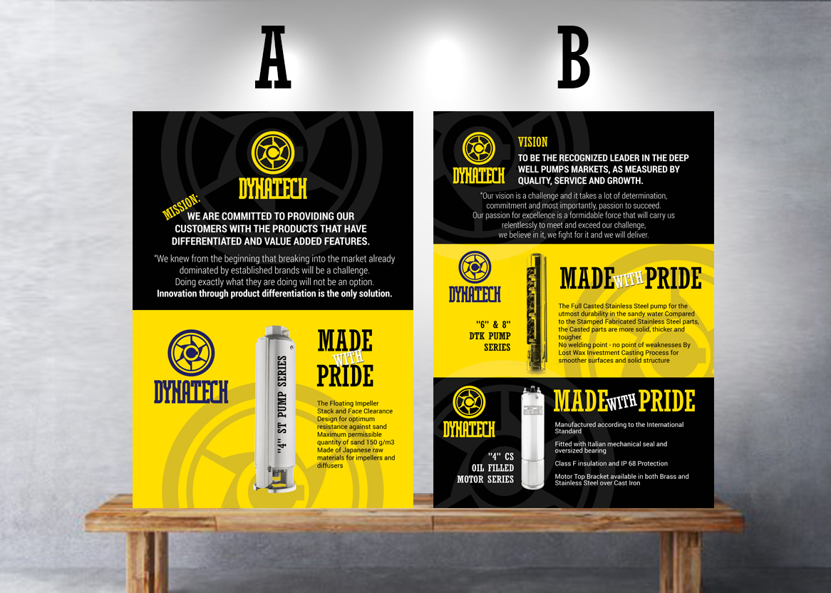 Poster Design by uk for Dynatech Pumps | Design #14111321