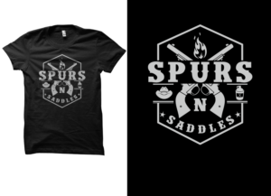 Western cocktail themed graphic for T- Shirt  | T-Shirt-Design von cithuwill