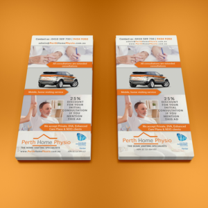 Diseño de Flyer por Melanie para Perth Home Physio | Diseño: #14102501