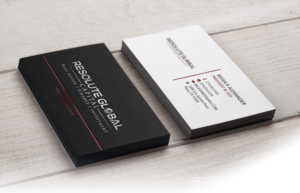 Business Card Design by Riz' for resolute global capital | Design: #14002283