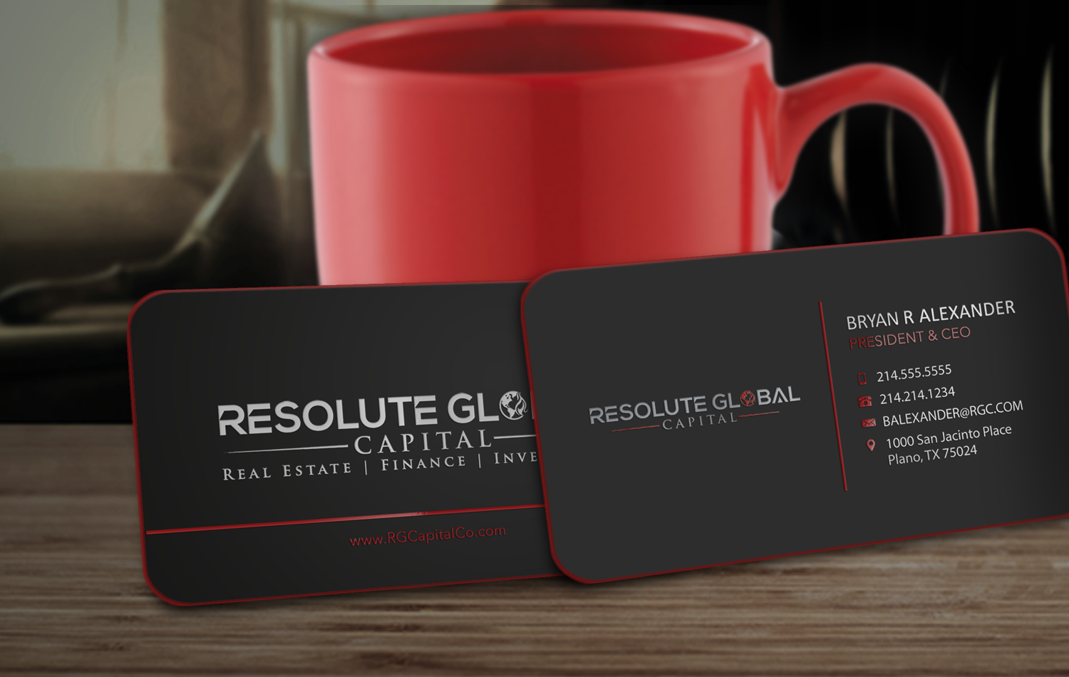 Design de Carte de Visite par Riz' pour resolute global capital | Design #14012104
