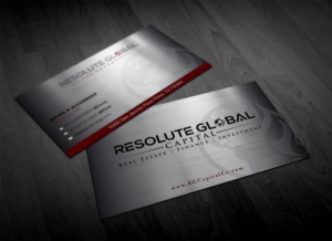 Business Card Design by Pointless Pixels India for resolute global capital | Design: #13991497