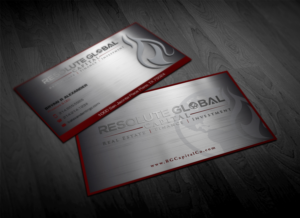 Visitenkarten-Design von Pointless Pixels India für resolute global capital | Design: #14031103