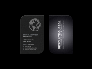 Business Card Design by Creations Box 2015 for resolute global capital | Design: #14009502