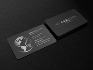 Design de Carte de Visite par Creations Box 2015 pour resolute global capital | Design : #14020821