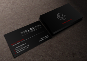 Design de Carte de Visite par Creations Box 2015 pour resolute global capital | Design : #14020861